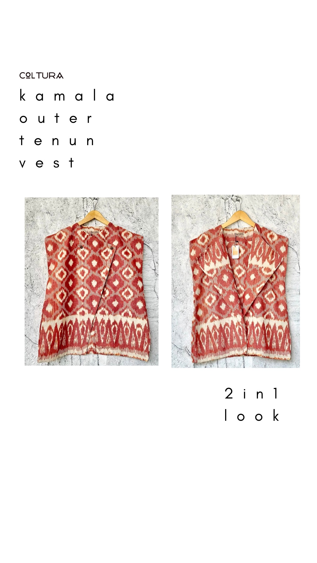 Kamala Tenun Vest 5