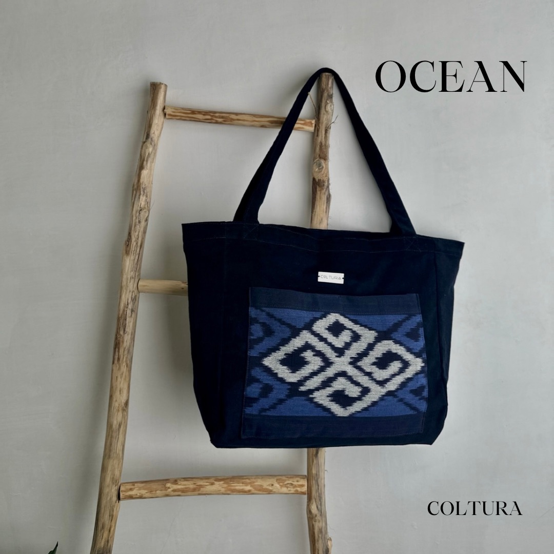 Tenun Totebag - Ocean