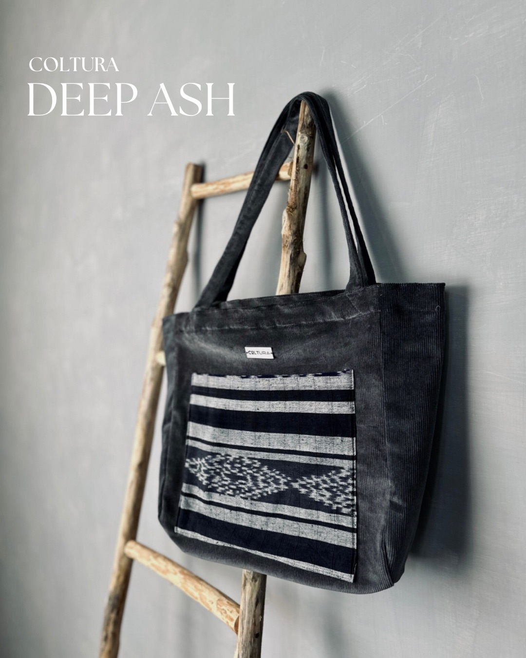 Tenun Totebag - Deep Ash